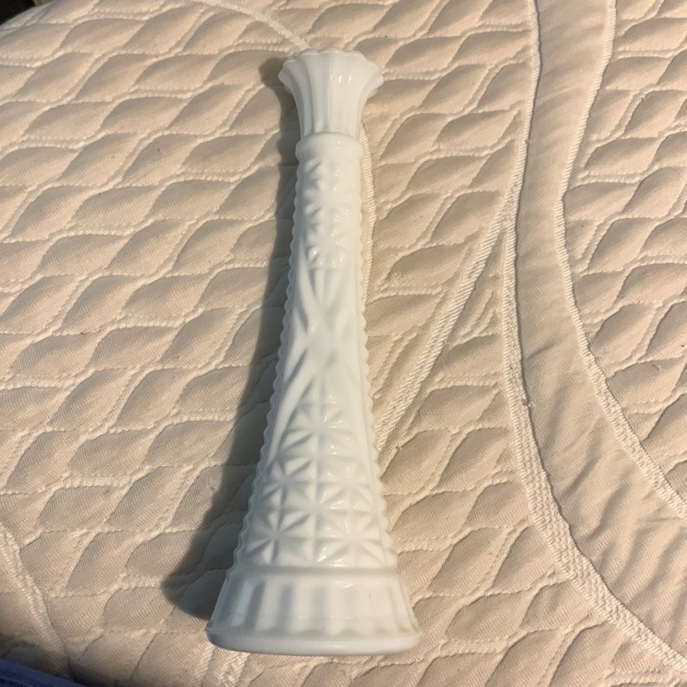 Milk Glass Vase